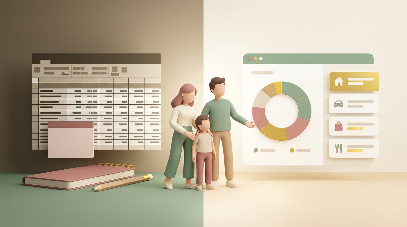 Финансовый трекер, Excel или заметки: что реально удобно семье?
